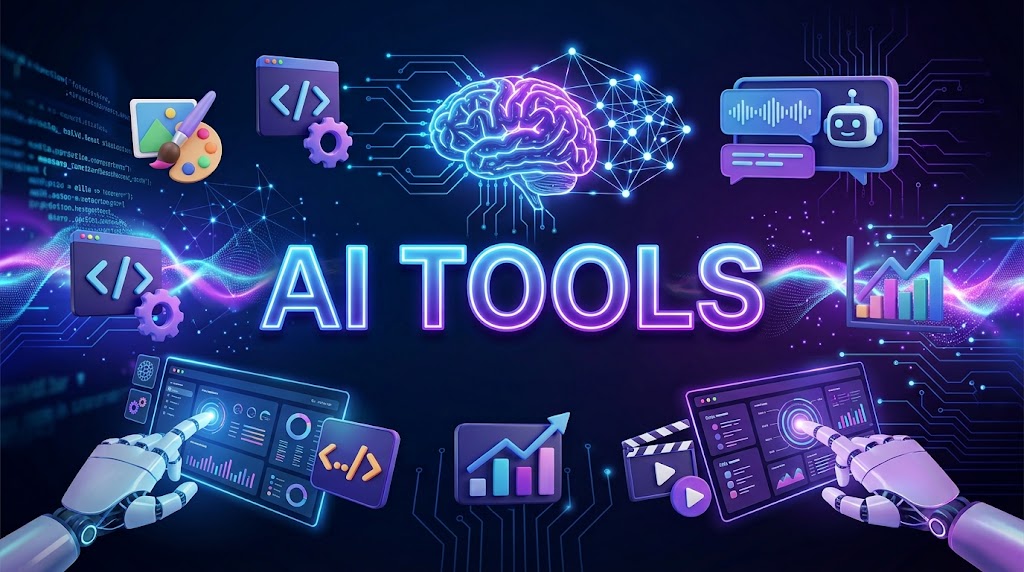 AI Tools รวมเครื่องมือ AI ช่วยสร้างสรรค์ผลงาน เรียน และทำงานได้ง่ายขึ้น
